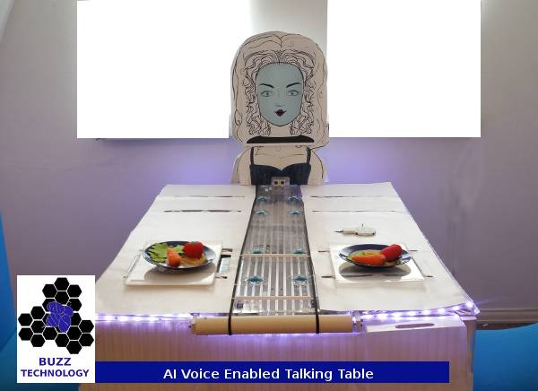 AI voice talking table